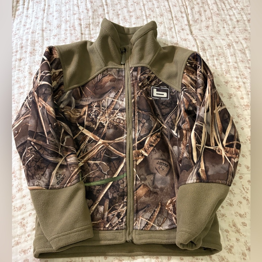 Boys' Camo Hunting Fleece Jacket